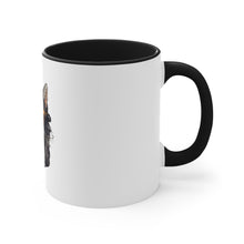 Load image into Gallery viewer, Cat Two Accent Coffee Mug, 11oz