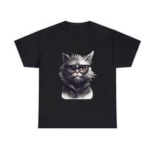 Load image into Gallery viewer, Cat Two Unisex Heavy Cotton Tee