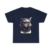 Load image into Gallery viewer, Cat Two Unisex Heavy Cotton Tee
