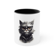 Load image into Gallery viewer, Cat One Accent Coffee Mug, 11oz
