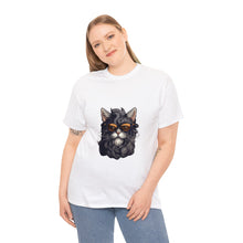 Load image into Gallery viewer, Most Interesting Cat Unisex Heavy Cotton Tee