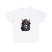 Load image into Gallery viewer, Most Interesting Cat Unisex Heavy Cotton Tee