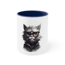 Load image into Gallery viewer, Cat One Accent Coffee Mug, 11oz