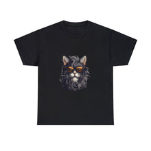 Load image into Gallery viewer, Most Interesting Cat Unisex Heavy Cotton Tee