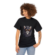 Load image into Gallery viewer, Most Interesting Cat Unisex Heavy Cotton Tee