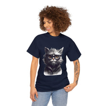 Load image into Gallery viewer, Cat Two Unisex Heavy Cotton Tee