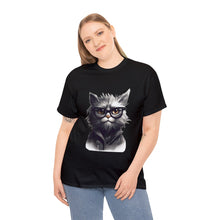 Load image into Gallery viewer, Cat Two Unisex Heavy Cotton Tee