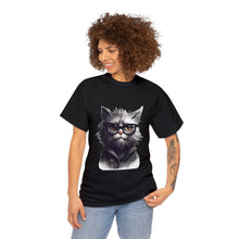 Load image into Gallery viewer, Cat Two Unisex Heavy Cotton Tee