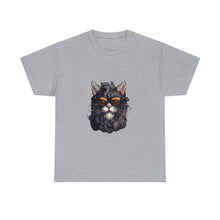 Load image into Gallery viewer, Most Interesting Cat Unisex Heavy Cotton Tee