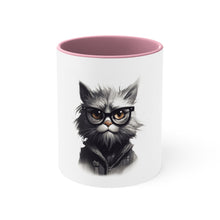 Load image into Gallery viewer, Cat One Accent Coffee Mug, 11oz