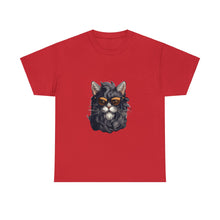 Load image into Gallery viewer, Most Interesting Cat Unisex Heavy Cotton Tee