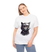 Load image into Gallery viewer, Cat Two Unisex Heavy Cotton Tee