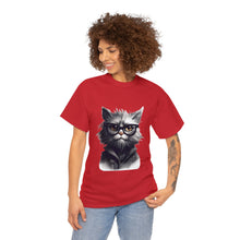 Load image into Gallery viewer, Cat Two Unisex Heavy Cotton Tee